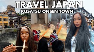 ROAD TRIP JAPANS 1 ONSEN TOWN KUSATSU [upl. by Leotie]