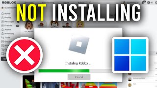 How To Fix Roblox Not Installing On PC  Full Guide [upl. by Nicolis]