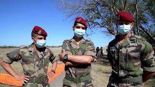 Brevets prémilitaires parachutistes pour 19 stagiaires [upl. by Aramoy634]