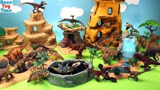 Dinosaurs Nest Schleich Playset and Fun Dinosaurs Toys For Kids [upl. by Bobbie]