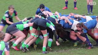 Irish Rugby TV Ballynahinch v St Marys Highlights [upl. by Elagiba]