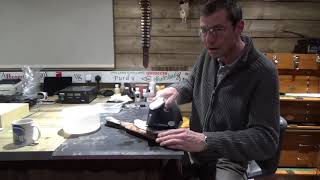 Removing Dents from a gun stock [upl. by Vachell]