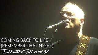 David Gilmour  Coming Back To Life Remember That Night [upl. by Llatsyrc]