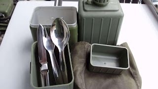 Yugoslavian Mess Kit  Military Surplus Preview  The Outdoor Gear Review [upl. by Rettig]