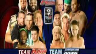 WWE Bragging Rights 2009 Equipo Smackdown vs Equipo Raw [upl. by Emelyne412]