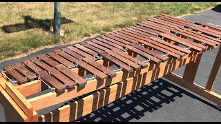 How We Built A Practical Marimba During Quarantine [upl. by Fiel]