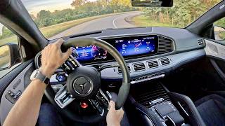 2024 AMG GLE 63 S Coupe  POV Driving Impressions [upl. by Ayahc]