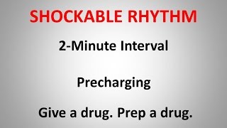 ACLS Shockable Rhythm Protocol 3 concepts [upl. by Coppinger]