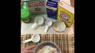 Homemade Dishwasher Detergent [upl. by Bamby]