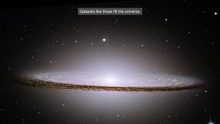 Hubble Galaxies Across Space and Time Ultra HD Captioned [upl. by Bremser]