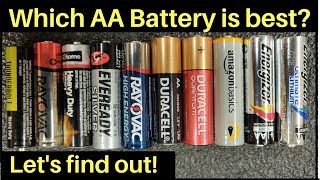 Which AA Battery is Best Can Amazon Basics beat Energizer Lets find out [upl. by Thirzia223]