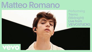 Matteo Romano  Tremo Midnight Live Performance  Vevo [upl. by Omsare]