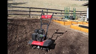 EARTHQUAKE Rototiller Cultivator  Model 25780 [upl. by Anned]