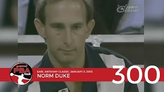 PBA Televised 300 Game 16 Norm Duke [upl. by Ilysa]