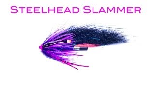 Fly Tying Steelhead Slammer Tube Fly [upl. by Minni]