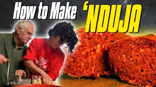 How to Make NDUJA  Spicy Spreadable Salami [upl. by Obara]