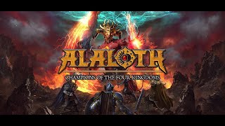 Gameplay from Alaloth  Champions of The Four Kingdoms without comments Part 1 [upl. by Janot]