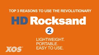 XOS HD Rocksand 2  Lightweight Portable Easy to Use [upl. by Zima]