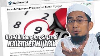 JARANG DIKETAHUI  Ust Adi Hidayat Bongkar Sejarah Kalender Hijriah [upl. by Atinahs]