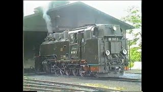 Radeburg  Radebeul 1991 Schmalspurbahn vor den Toren Dresdens [upl. by Todd]