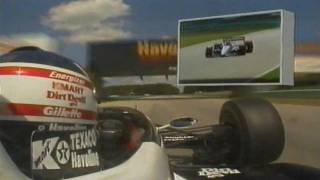 1993 nigel mansell ONBOARD ROAD AMERICA [upl. by Cheyney]