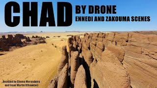 Chad by drone Ennedi and Zakouma scenes [upl. by Jehu]