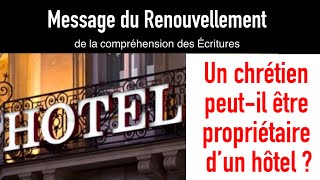 Fr Armando Investir dans l’hôtellerie estil péché  Message du Renouvellement [upl. by Cirdec]