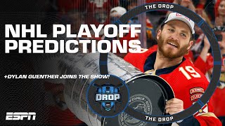 NHL Playoff Predictions 🔮 That Will SHOCK You ⚡  The Drop [upl. by Meehyr]