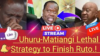 MatiangiUhuru Lethal Plan to Send Ruto To Sugoi 800 AM In 2027 Election  One Term President [upl. by Nilesoy]