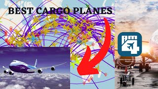 Airline Manager 4 CARGO Guide  Top 5 Cargo Planes [upl. by Eelloh]