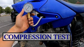 How To Do A Compression Test On A Dirtbike YZ125 [upl. by Ion631]