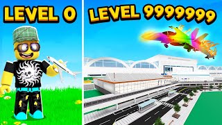 LOGGY UPGRADING AIRPORT TO MAX LEVEL 9999 [upl. by Letsyrhc]