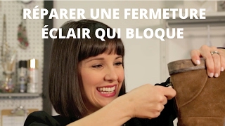 Réparer une fermeture éclair qui bloque [upl. by Delores]