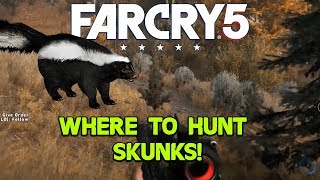 Where to find skunk skins in Far Cry 5  Reddit request [upl. by Pattani]