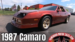 1987 Chevrolet Camaro IROC Z28 For Sale [upl. by Kurland]