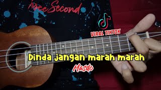 DINDA JANGAN MARAH  MASDO  Cover Ukulele Senar 4 By Fikri Ar [upl. by Shaylah250]