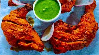 Tandoori Chicken Restaurant Style  तंदूरी चिकन रेसिपी  How to make Tandoori Chicken [upl. by Yatzeck]