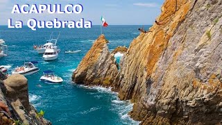 La Quebrada  Vacaciones en Acapulco México [upl. by Aihsitan641]