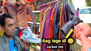 Kanpur KDA leather market  Leather jacket  Kanpur shoes market  India Vlog [upl. by Hootman91]