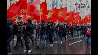 Thousands marched in Berlin to honor Rosa Luxemburg and Karl Liebknecht [upl. by Suter]