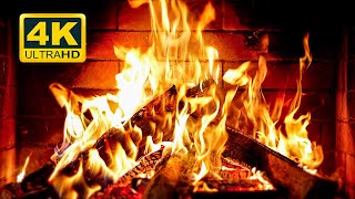 🔥 Cozy Fireplace 4K 12 HOURS Fireplace with Crackling Fire Sounds Fireplace Burning 4K [upl. by Durante]