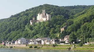 Rhine River day cruise KD Rhine Pass  Nostalgic Route  Rhine Cruise from Koblenz to Rudesheim [upl. by Nadruoj979]