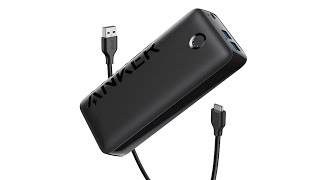 Review Anker 335 Power Bank PowerCore 20K 20W Portable Charger with USBC Fast Charging [upl. by Enomed614]