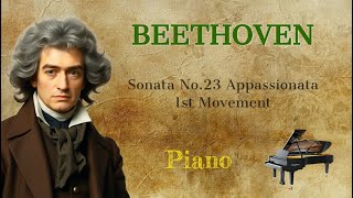 Beethoven Sonata No23 Appassionata 1st Movement [upl. by Orth655]