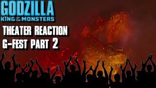 Godzilla King Of The Monsters GFest Theater Reaction Part 2 [upl. by Trebloc]