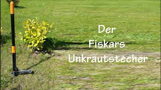 Fiskars Unkrautstecher  Unkraut ohne Chemie entfernen [upl. by Htir]