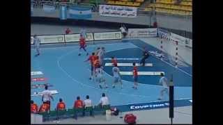 Mundial Junior Balonmano Egito 2009 ArgentinaSimonet 33 [upl. by Eanehs]