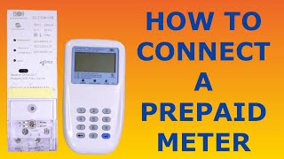 How to connect prepaid metertoken metersmart electricity meterELECTERCA [upl. by Culley]