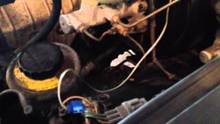 How to install Tachometer 95 Toyota Truck 22RE [upl. by Dorrehs]