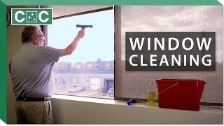 How to Clean a Window  Clean Care [upl. by Elsy]